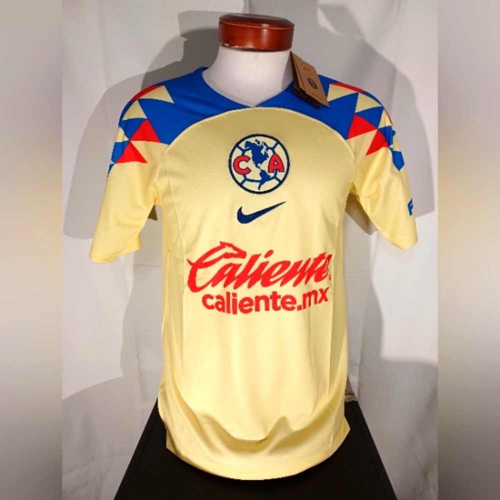 Soccer jersey America unisex sizes home jersey yellow